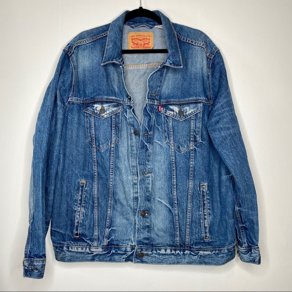 VINTAGE LEVIS DENIM JACKET XXL